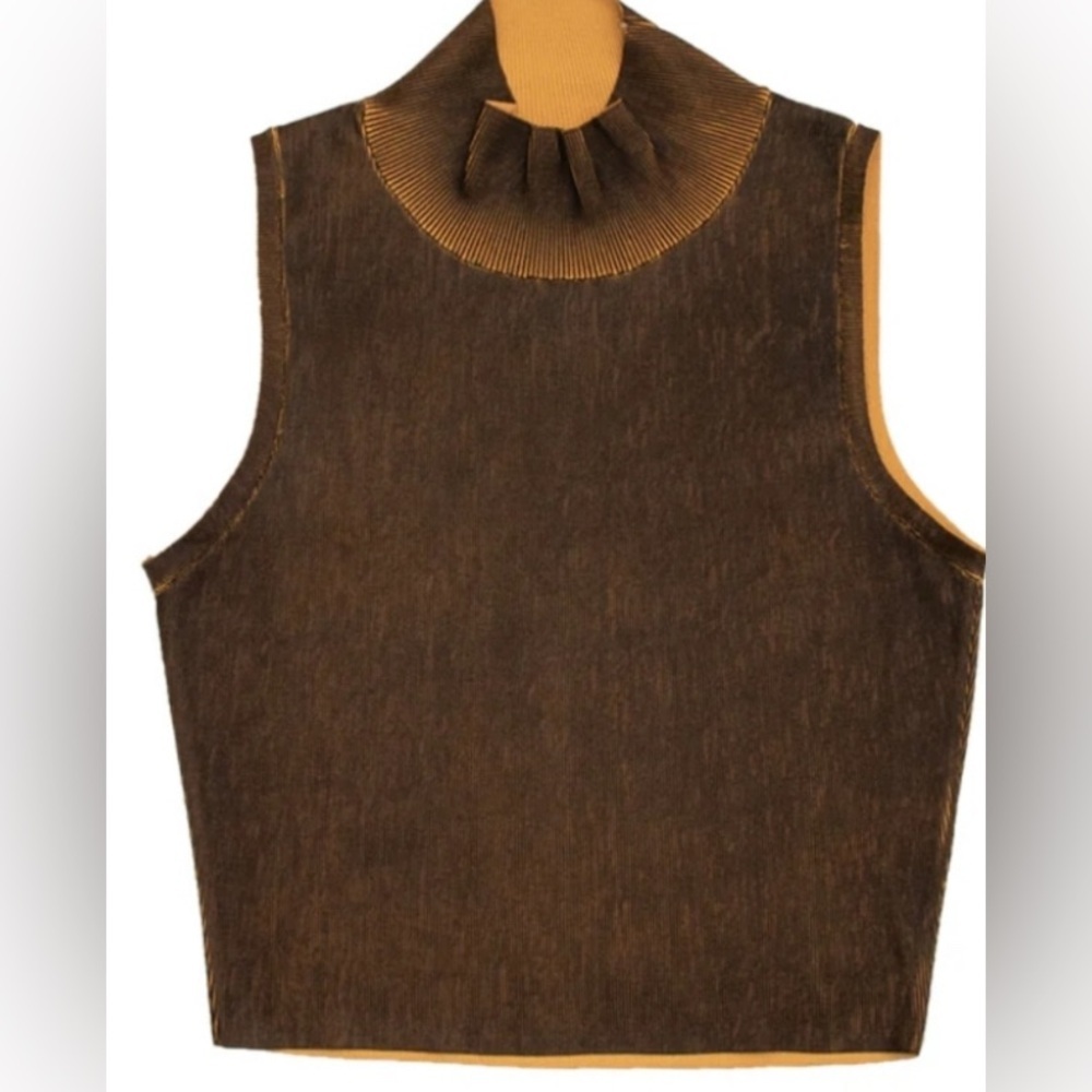 NWT Zara ribbed top - Picture 3 of 9